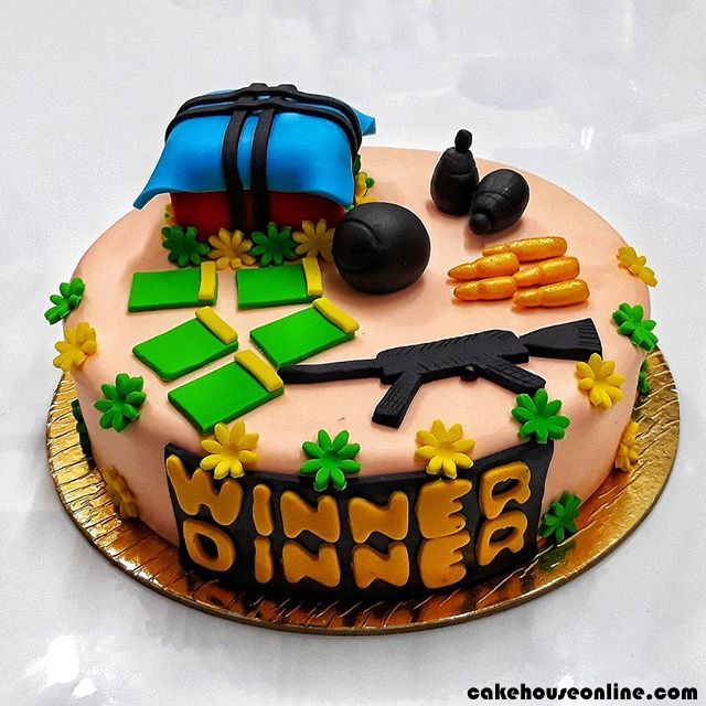 PUBG Lover Birthday Cake at Best Price & Design | YummyCake