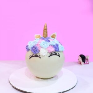 Unicorn Pinata Hammer Cake