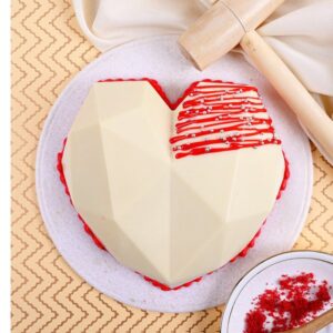 Pinata Red Velvet Heart Cake